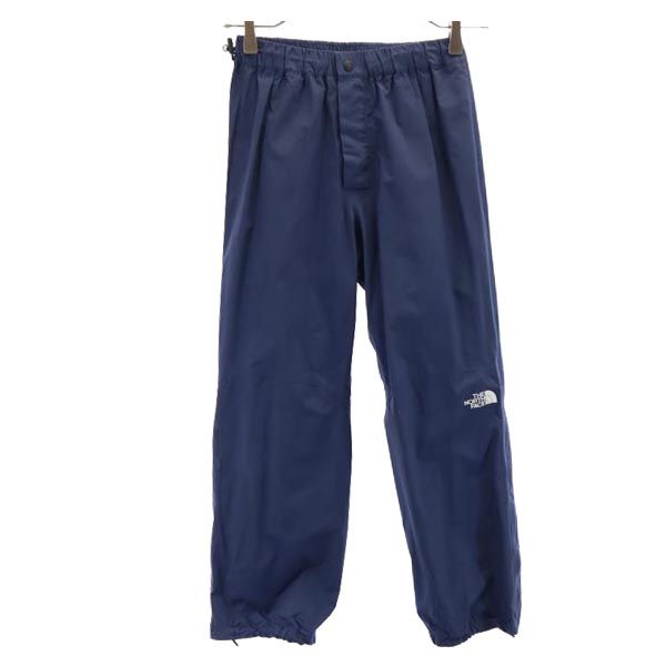 THE NORTH FACE ノースフェイス NPJ11600 アウトドア ナイロンジャケット 上下 セットアップ 130/140 ブルー系 収納ポーチ付き キッズ