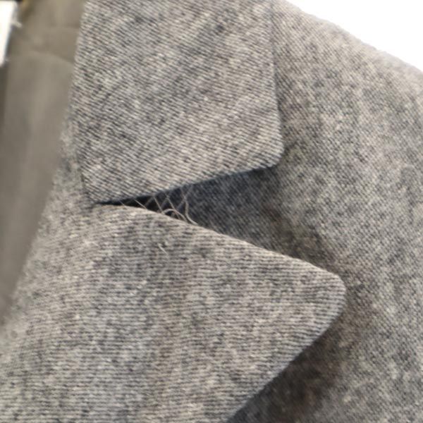 Salvatore Ferragamo サルヴァトーレフェラガモ イタリア製 ウールブレンド スカートスーツ 上下 セットアップ I38 グレー系 レディース