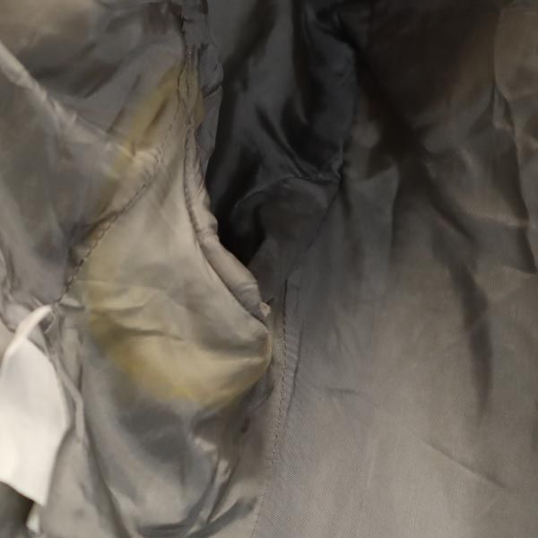 Salvatore Ferragamo サルヴァトーレフェラガモ イタリア製 ウールブレンド スカートスーツ 上下 セットアップ I38 グレー系 レディース