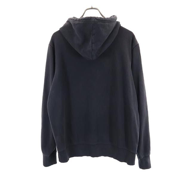 THE NORTH FACE ノースフェイス プリント 長袖 スウェット トレーナー M ブラック アウトドア メンズ