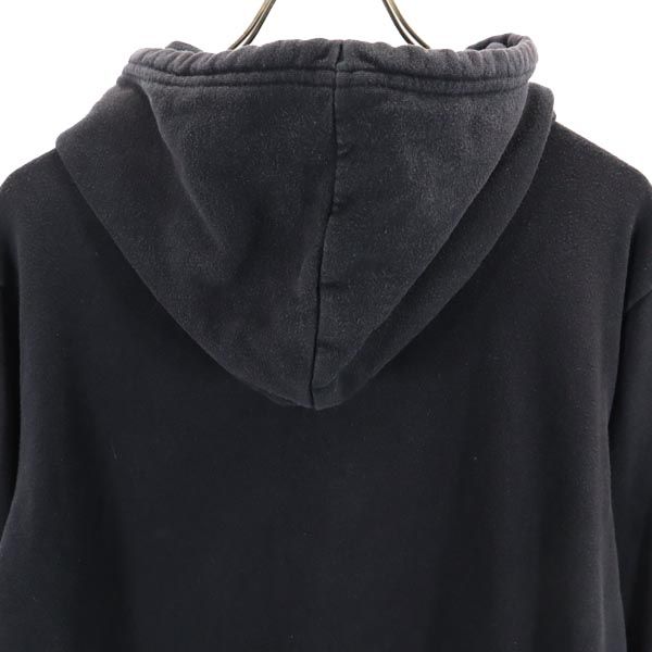 THE NORTH FACE ノースフェイス プリント 長袖 スウェット トレーナー M ブラック アウトドア メンズ