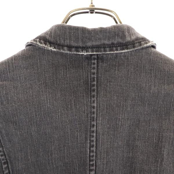 MAX&CO マックスアンドコー デニムジャケット 42 グレー系 Gジャン レディース