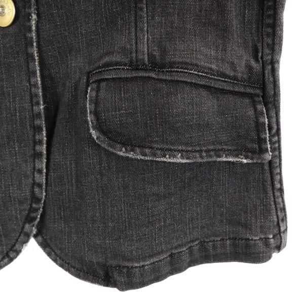 MAX&CO マックスアンドコー デニムジャケット 42 グレー系 Gジャン レディース