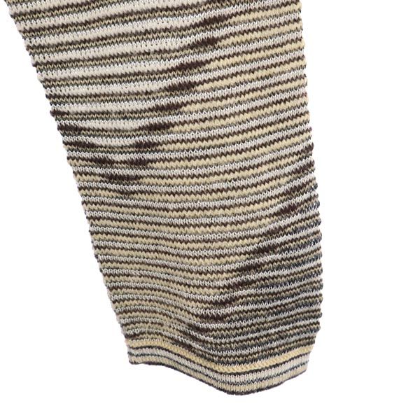 SPORT MISSONI スポーツミッソーニ イタリア製 ウールブレンド 長袖 アンサンブル 44 茶系 カーディガン レディース