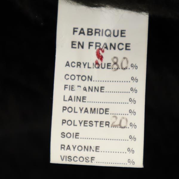 フランス製 2way ジャケット S ブラウン ライナー付 メンズ