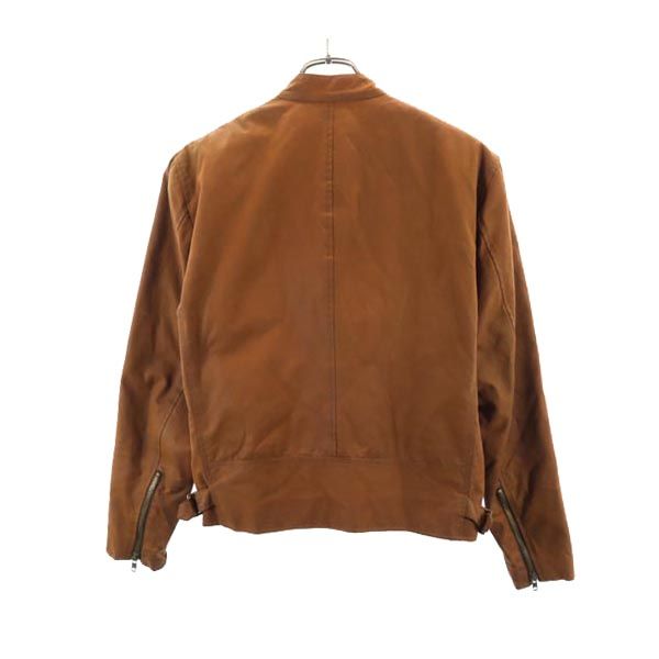 フランス製 2way ジャケット S ブラウン ライナー付 メンズ