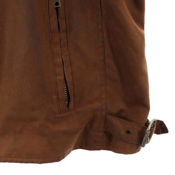 フランス製 2way ジャケット S ブラウン ライナー付 メンズ