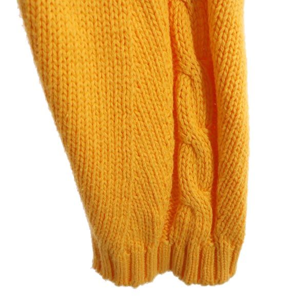 WEEKEND by Max Mara ウィークエンドバイマックスマーラ イタリア製 長袖 Vネック ニット M オレンジ セーター メンズ