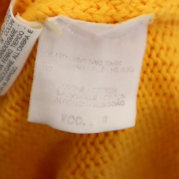 WEEKEND by Max Mara ウィークエンドバイマックスマーラ イタリア製 長袖 Vネック ニット M オレンジ セーター メンズ