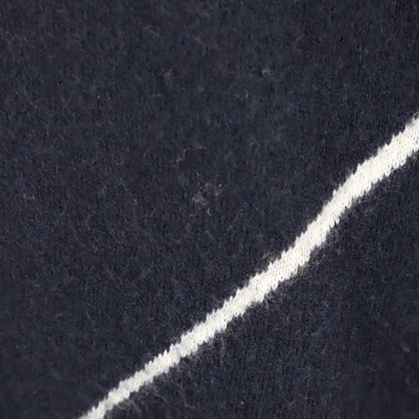 LAD MUSICIAN ラッドミュージシャン 長袖 Vネック ニット 44 黒 セーター メンズ