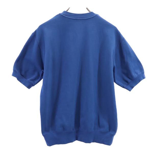 UNITED ARROWS SUNSPEL ユナイテッドアローズ サンスペル 日本製 半袖 スウェット トレーナー M ブルー系 メンズ