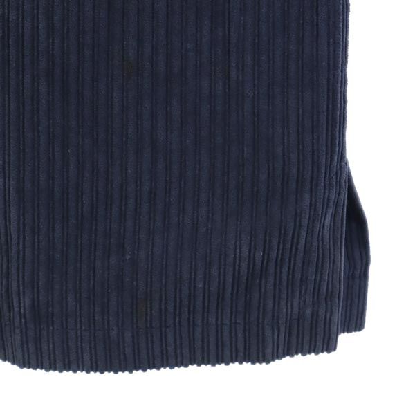 Li2sport コーデュロイジャケット M ネイビー 長袖シャツ レディース