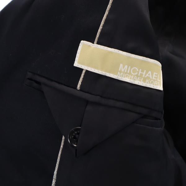 MICHAEL MICHAEL KORS マイケル マイケルコース テーラードジャケット 4 ネイビー ブレザー レディース