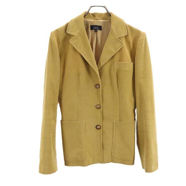 A.P.C. アーペーセー フランス製 コーデュロイジャケット S キャメル レディース