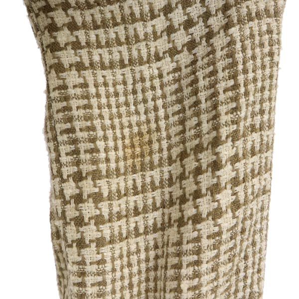 GIVENCHY ジバンシィ リネン リネン ノーカラージャケット 15 ベージュ系 レディース