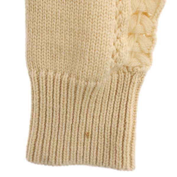 MARC BY MARC JACOBS マークバイマークジェイコブス ウール 長袖 ニット S ベージュ系 セーター レディース