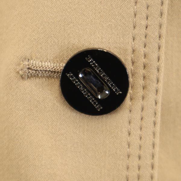 BURBERRY バーバリー 三陽商会 ベロア ベロア テーラードジャケット 38 ベージュ系 レディース