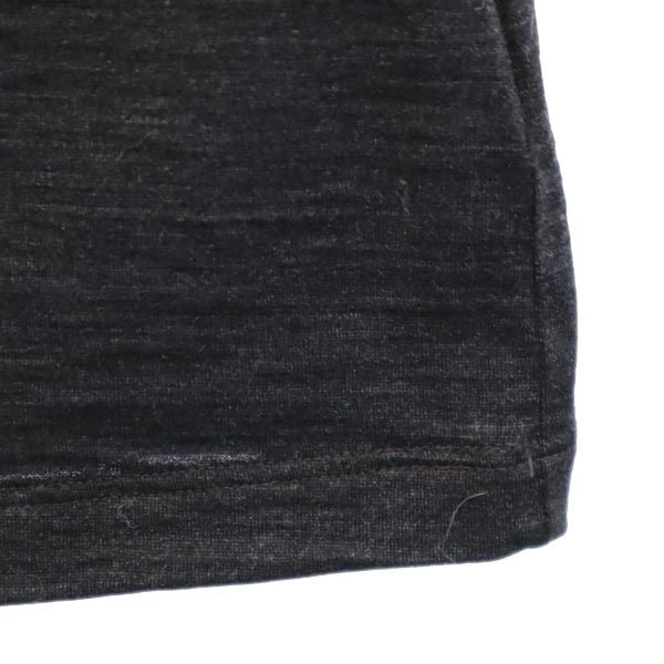 サルヴァトーレフェラガモ イタリア製 ウールシルクブレンド 7分袖 シャツ I38 グレー系 Salvatore Ferragamo レディース