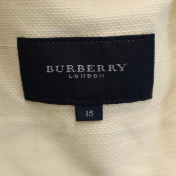 BURBERRY バーバリー 三陽商会 スカートスーツ 上下 セットアップ 15 アイボリー テーラードジャケット レディース