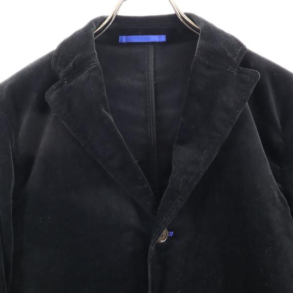 R.NEWBOLD アールニューボールド 日本製 コーデュロイ テーラードジャケット M ブラック メンズ