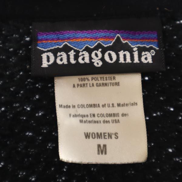patagonia パタゴニア ボア フリースジャケット S ブラック アウトドア レディース
