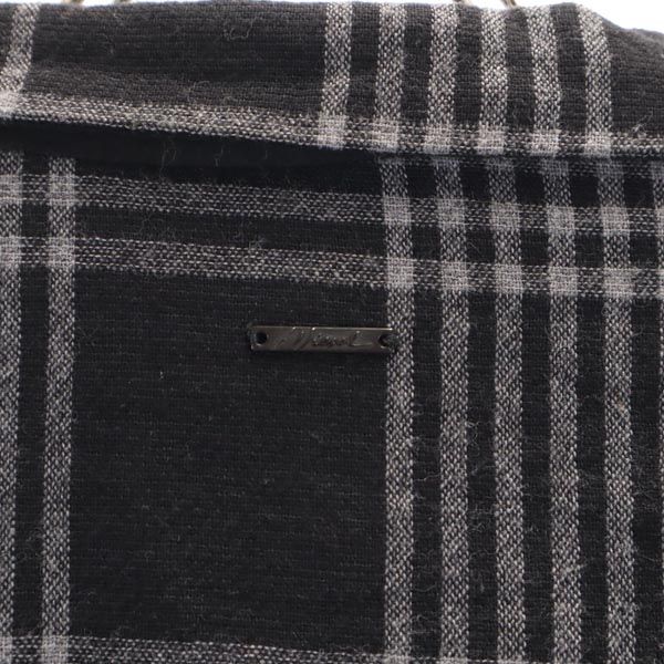 DIESEL ディーゼル チェック柄 ショート丈 テーラードジャケット S ブラック 他 ブレザー レディース