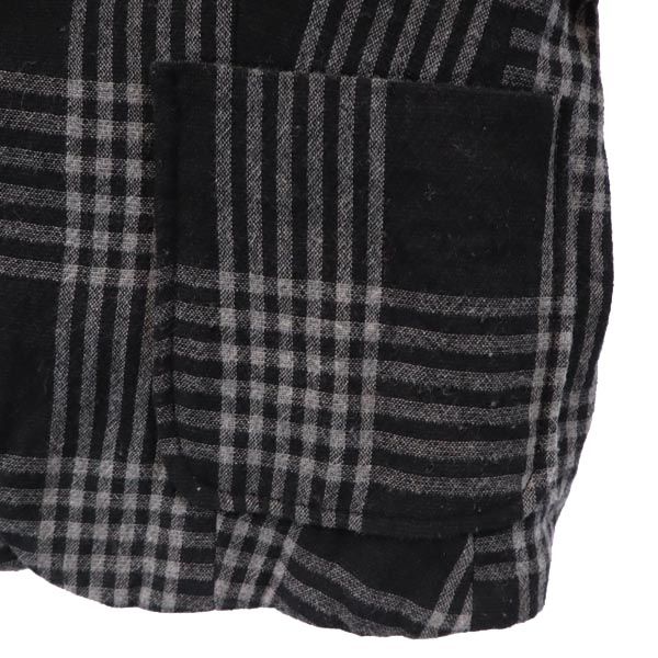 DIESEL ディーゼル チェック柄 ショート丈 テーラードジャケット S ブラック 他 ブレザー レディース