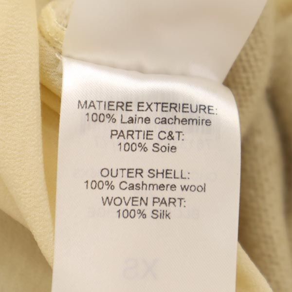 Chloe クロエ カシミヤ 長袖 ニット XS ベージュ セーター レディース