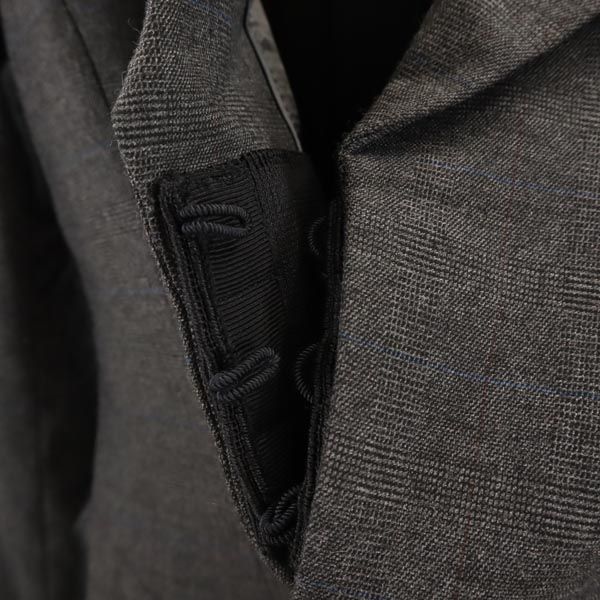 GIORGIO ARMANI ジョルジオアルマーニ イタリア製 テーラードジャケット 40 グレー レディース