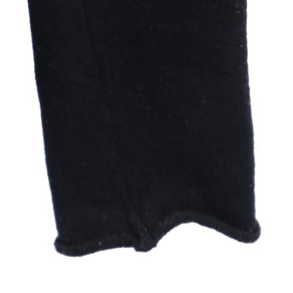 Emporio Armani エンポリオアルマーニ イタリア製 ウールブレンド 長袖 ニット 46 ブラック系 セーター レディース