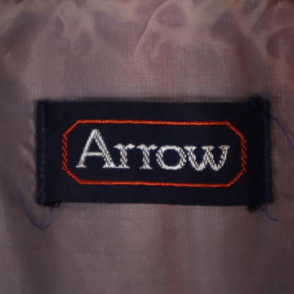 ARROW アロー ヴィンテージ チェック柄 長袖 シャツ 14 ブルー系 メンズ