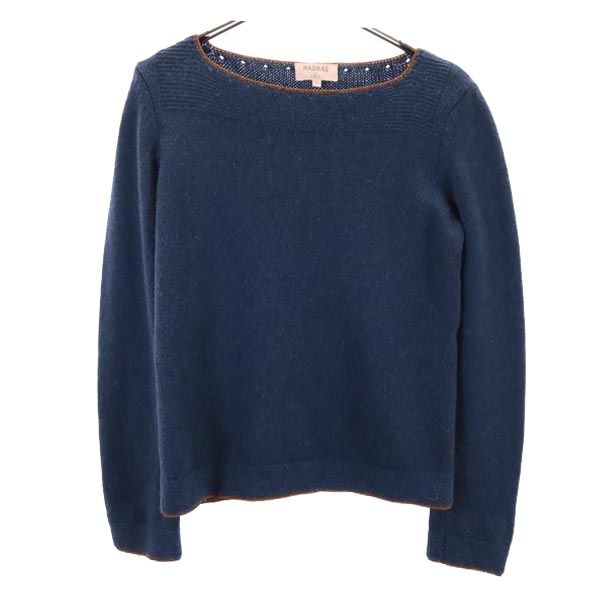 MADRAS マドラス ウールブレンド 長袖 ニット XS ブルー系 A.P.C セーター レディース