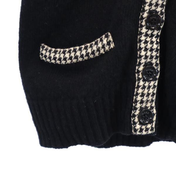 MARC JACOBS マークジェイコブス ウール 長袖 ニット カーディガン S ブラック レディース