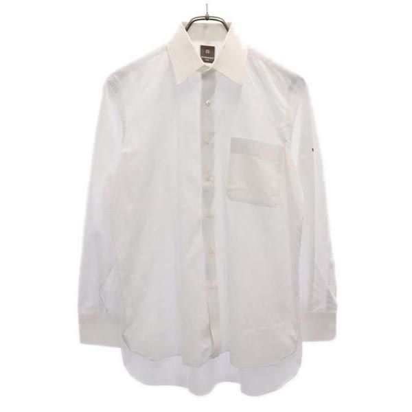 GIVENCHY ジバンシィ 日本製 総柄 長袖 シャツ ホワイト ワイシャツ メンズ