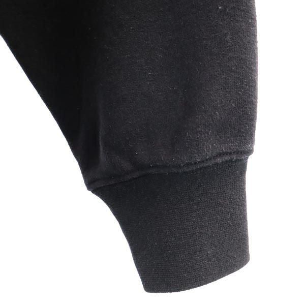 THE NORTH FACE ノースフェイス プリント 長袖 スウェットパーカー M ブラック系 メンズ