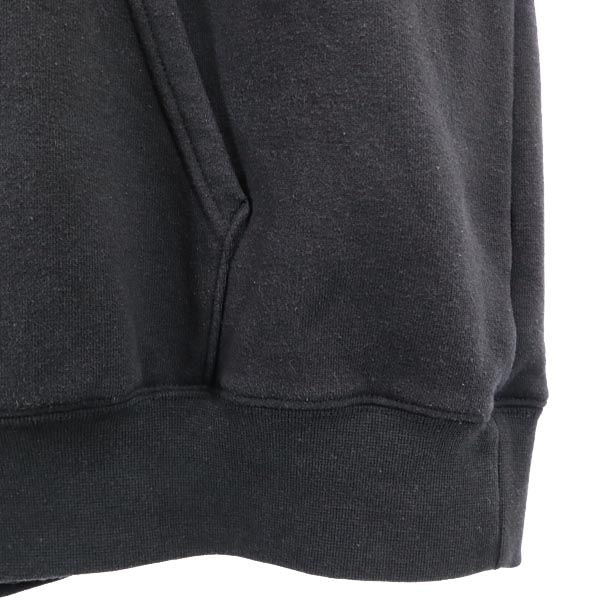 THE NORTH FACE ノースフェイス プリント 長袖 スウェットパーカー M ブラック系 メンズ