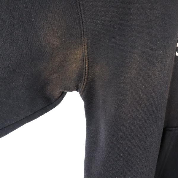 THE NORTH FACE ノースフェイス プリント 長袖 スウェットパーカー M ブラック系 メンズ