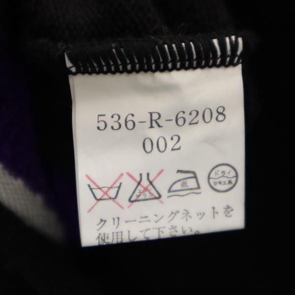KENZO ケンゾー 90s オールド ウールブレンド ゴルフ 長袖 セーター 2 ブラック系 メンズ
