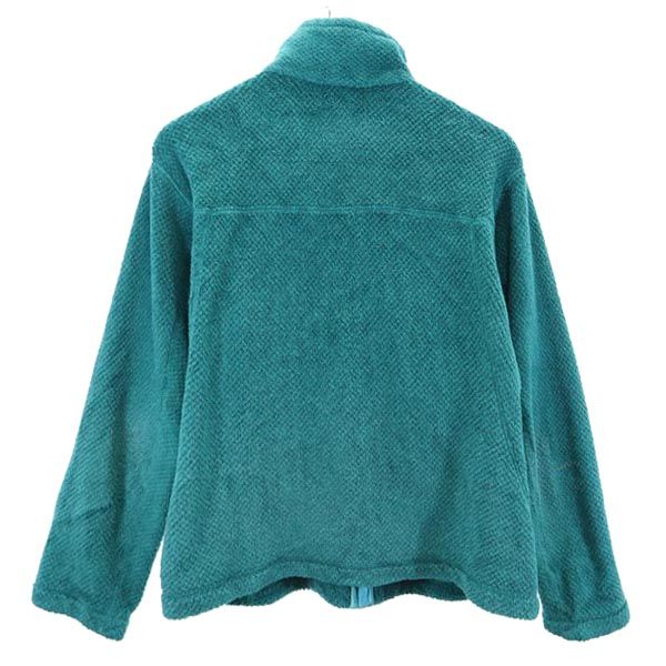 patagonia パタゴニア アウトドア フリースジャケット M 青緑 レディース