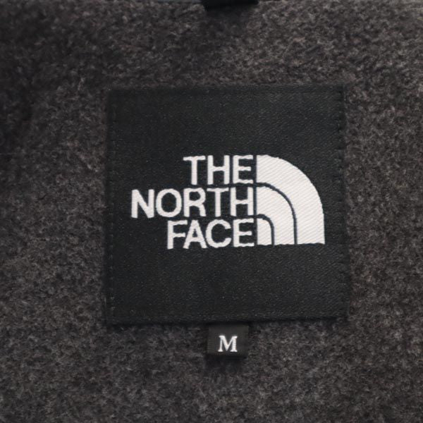 THE NORTH FACE ザノースフェイス NP61645 長袖 ウールライク アウトドアジャケット M グレー フード 裏メッシュ地 メンズ