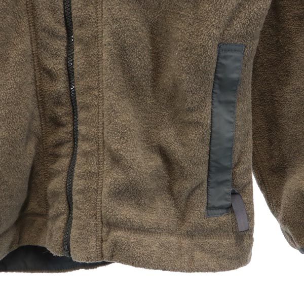 patagonia パタゴニア USA製 長袖 アウトドア フリースジャケット XS ブラウン系 ロゴ刺繍 レディース