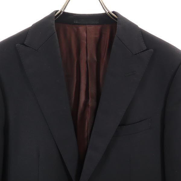 BURBERRY BLACK LABEL バーバリーブラックレーベル 三陽商会 日本製 SUPER 120’s テーラードジャケット 36 ブラック ブレザー メンズ