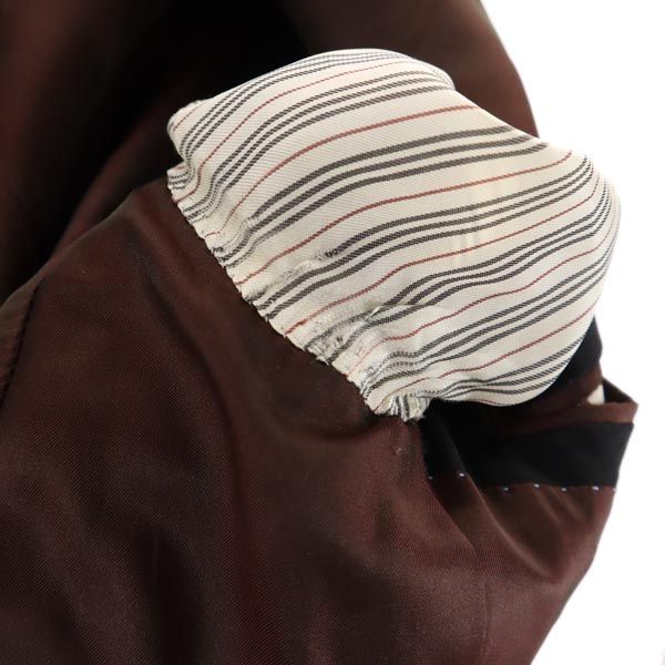 BURBERRY BLACK LABEL バーバリーブラックレーベル 三陽商会 日本製 SUPER 120’s テーラードジャケット 36 ブラック ブレザー メンズ