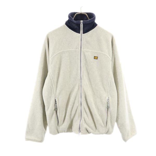 G.T.HAWKINS ジーティーホーキンス アウトドア 長袖 フリースジャケット M ライトグレー メンズ