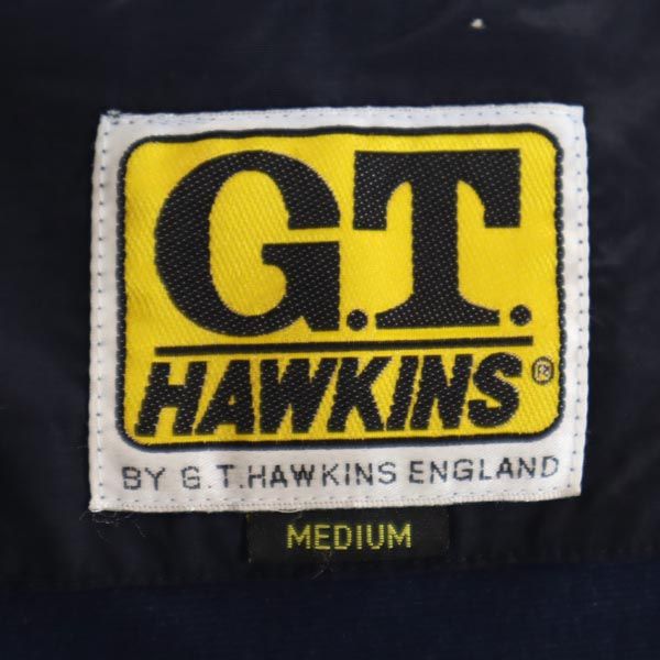 G.T.HAWKINS ジーティーホーキンス アウトドア 長袖 フリースジャケット M ライトグレー メンズ