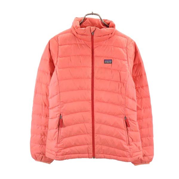 patagonia パタゴニア アウトドア 長袖 ダウンジャケット XL オレンジ キッズ