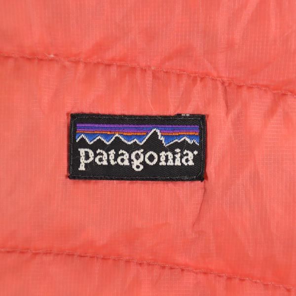 patagonia パタゴニア アウトドア 長袖 ダウンジャケット XL オレンジ キッズ
