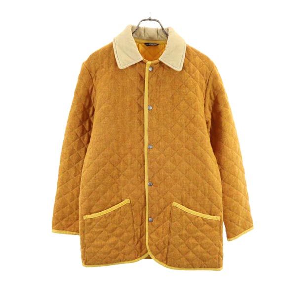 Mackintosh マッキントッシュ 長袖 ウール100% キルティングジャケット 38 オレンジ系 コート メンズ