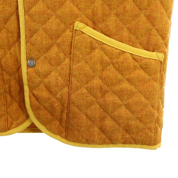 Mackintosh マッキントッシュ 長袖 ウール100% キルティングジャケット 38 オレンジ系 コート メンズ