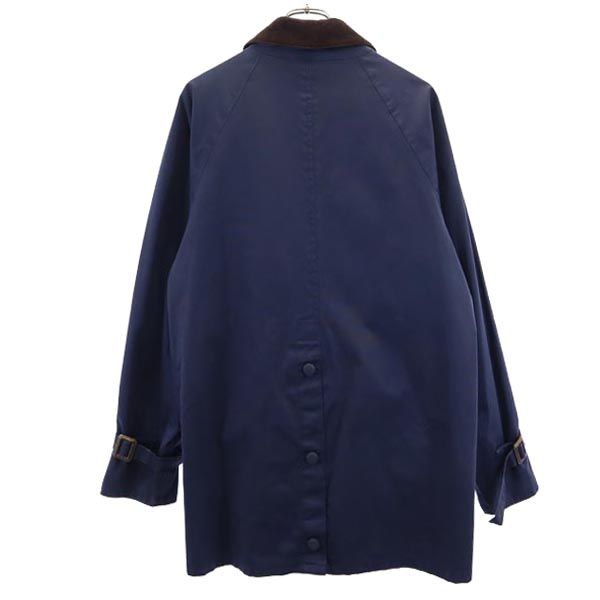 Barbour バブアー 長袖 ブルゾン S ネイビー 裏フリース メンズ